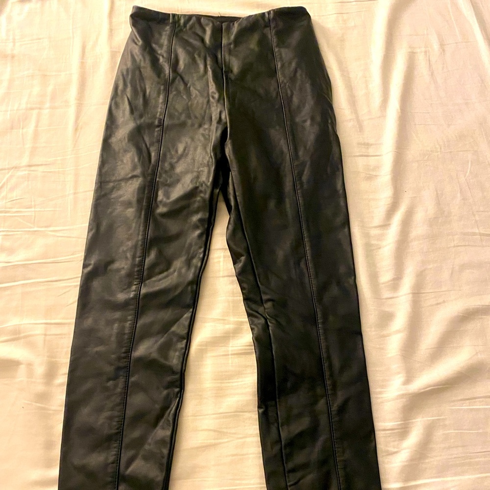 LYSSE hi waisted vegan leather leggings